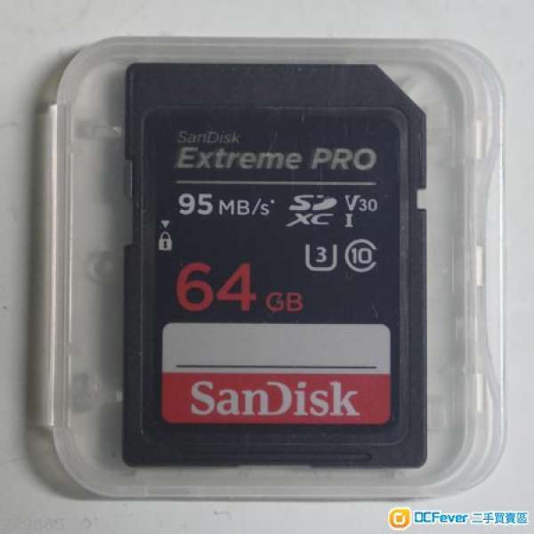 SanDisk Extreme Pro SDXC UHS-I 95MB/s V30 大SD Card 64GB 行貨