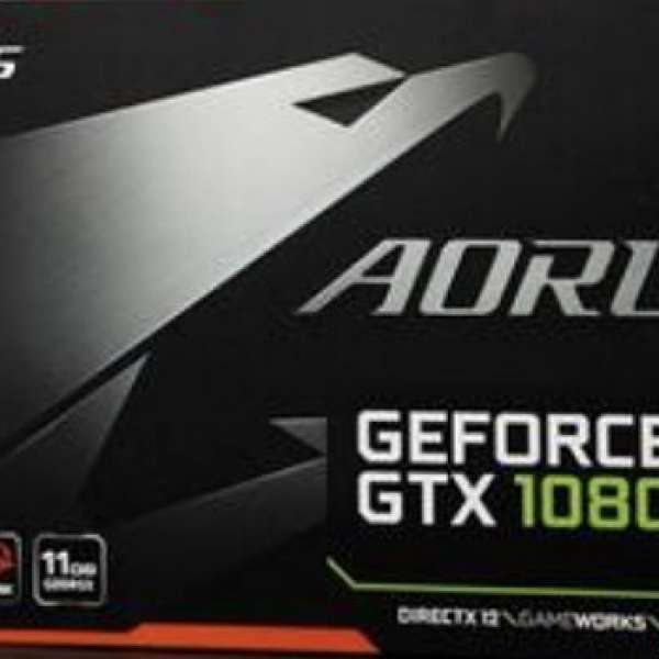 全新Aorus  Geforce GTX 1080ti 11GB GDDR5x