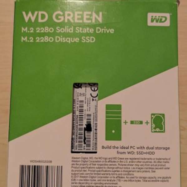 WD Green SSD M.2 2280 480GB