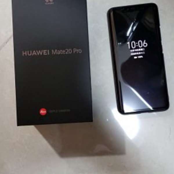 Huawei mate 20 pro (6 + 128G) 港行, 有單有保