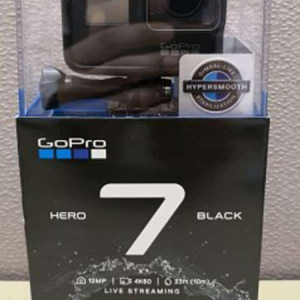GoPro Hero 7 Black 行貨 95%新