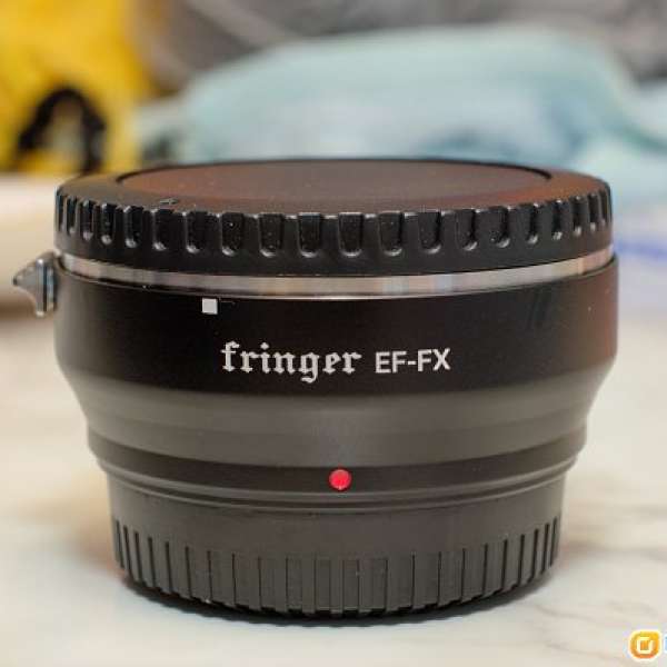 9成新 Fringer EF-FX 標準版 自動對焦轉接環 2.60最新固件 Fuji Fujifilm Canon