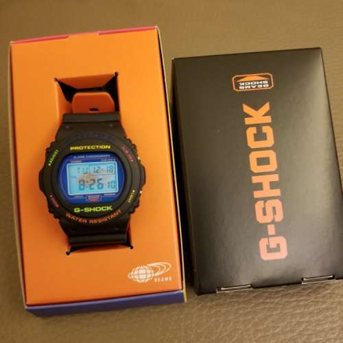 全新日版 別注 BEAMS x G-SHOCK DW5750BE-1JR