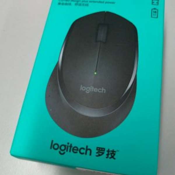 Logitech Wireless Mouse 無線滑鼠 M275, 100% New