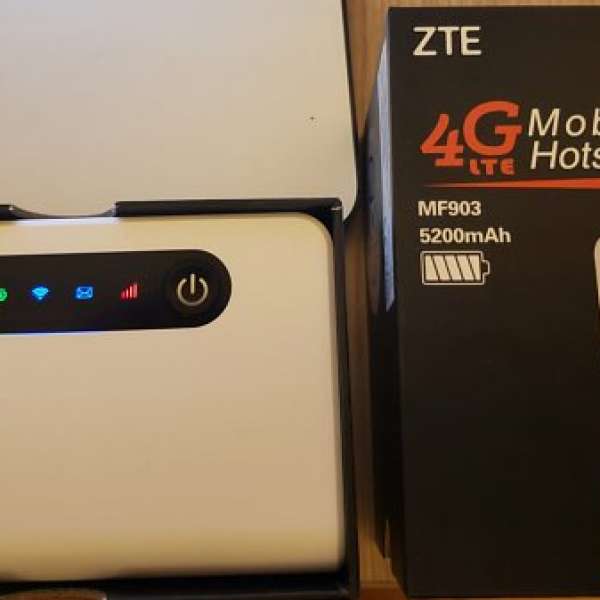 ZTE 4G Mobile Hotspot MF903 5200mAh Pocket Wifi