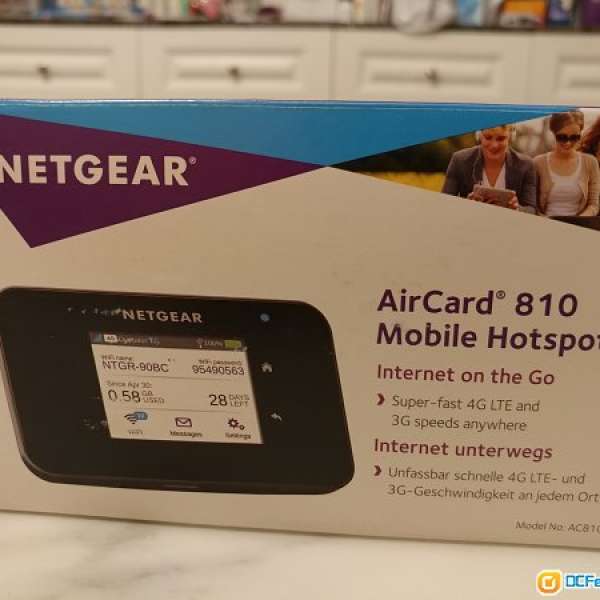 Netgear AirCard 810 Mobile Hotspot  流動熱點 Wi-Fi 裝置