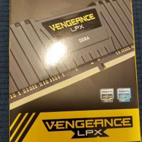 全新Corsair Vengeance LPX DDR4 3000 4GB x 2