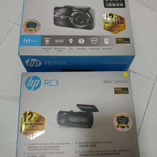 HP f870x + RC3 車cam