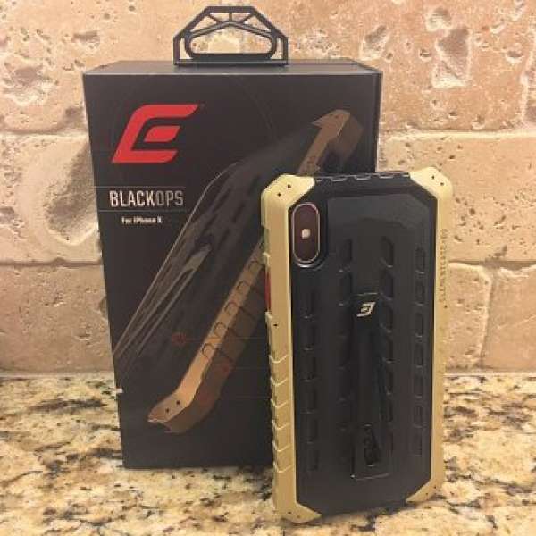 iPhone X Case 保護套 Element Black Ops （rolex omega beats panerai）