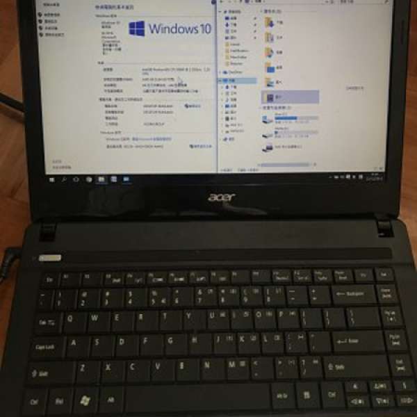 ACER 14吋 手提電腦 Notebook Windom 10 DVD Rom 6GB Ram