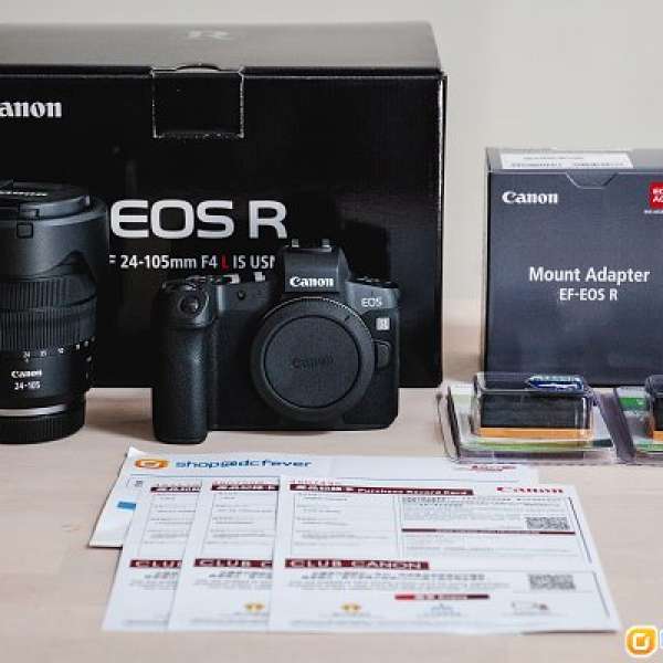 Canon EOS R with RF24-105