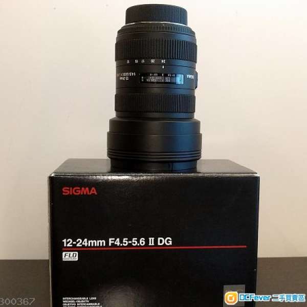 Sigma 12-24mm F4.5-5.6 II DG HSM  For NIKON