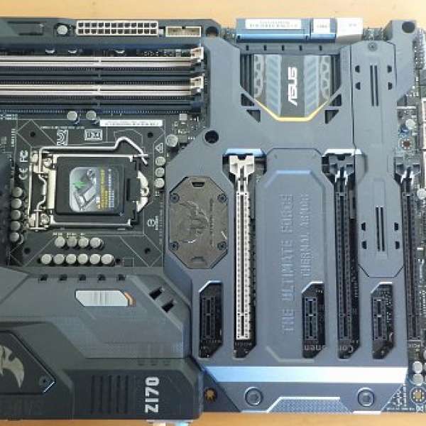 (新淨)Asus SABERTOOTH Z170 MARK 1主板連背板 (代理保養至2021年8月)