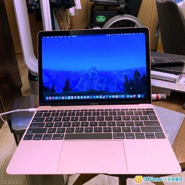 99％新 粉紅色 12吋 MacBook 2017 頂配 version / Apple Care 到 04/2021