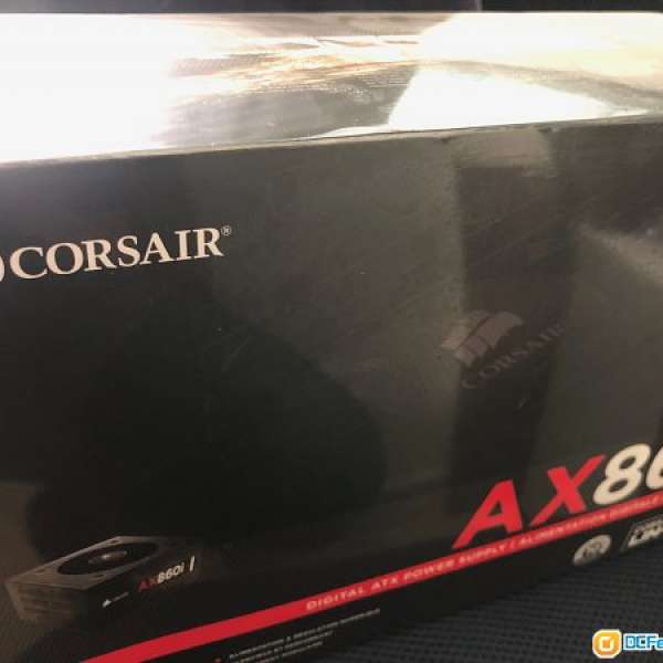 Corsair AX860I ATX 電腦火牛/電源/power supply, 白金, 860W