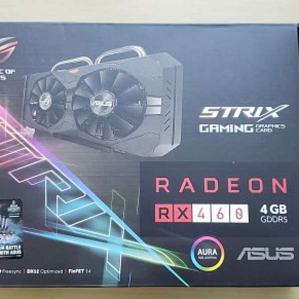 ASUS ROG STRIX-RX460-O4G-GAMING (90% new)