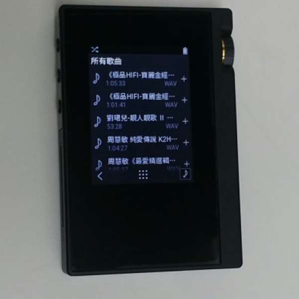 新淨無花水貨 Onkyo DP-S1無損格式音樂播放機，送內存16GB無損格式音樂