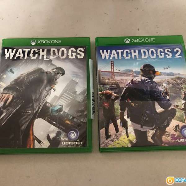 XBOX ONE WATCH DOGS 1+2看門狗