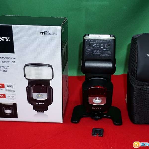 Sony HVL 43M Flash 閃光燈 for A7, A9 , A99II, A6500, A77II, A99