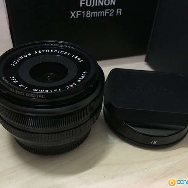 Fujifilm FUJINON XF18mm F2 R