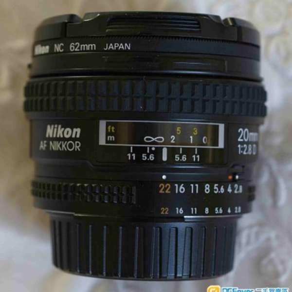 Nikon AF Nikkor 20mm f/2.8D