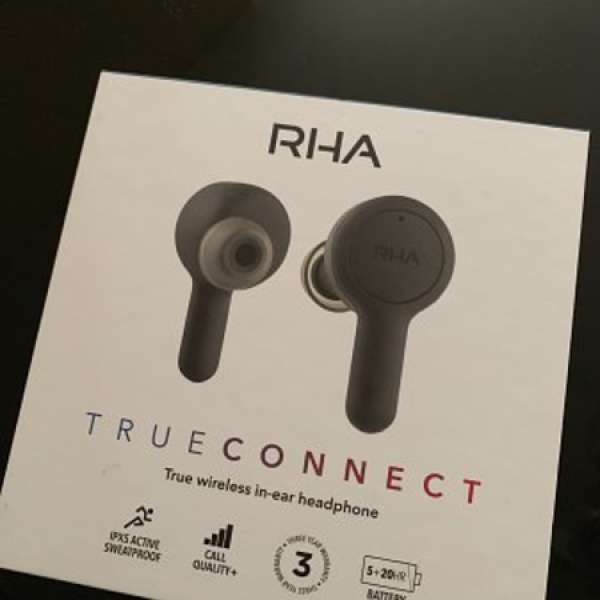 99%新 RHA trueconnect wireless bluetooth earphone 耳機
