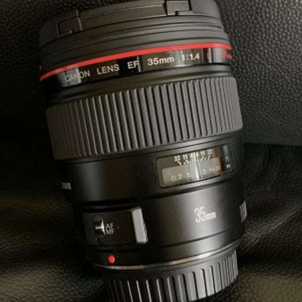 Canon EF 35/1.4L 尾期，剛過保養，極新淨