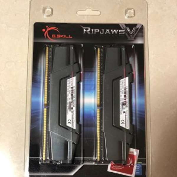 全新G.SKILL Ripjaws 16GB (2x8GB) DDR4 3200Mhz