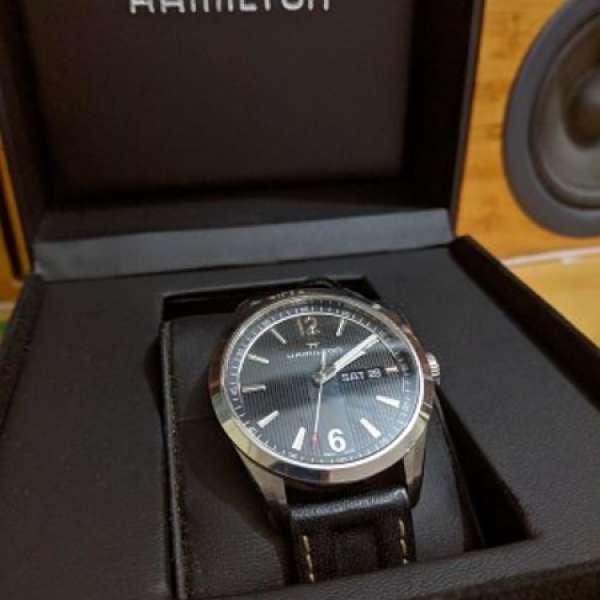 Hamilton Broadway day date quartz watch 漢米爾頓 手錶