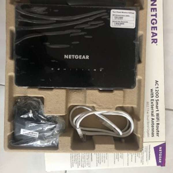 NETGEAR - Netgear AC1200 R6220 路由器 Wifi Router 90%NEW!