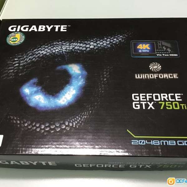 出售 Gigabyte 技嘉 GTX750Ti 2GB GDDR5 display card 顯示卡