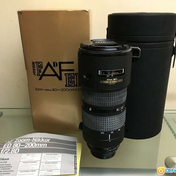 Nikon AF 80-200mm f/2.8D ED 小黑三