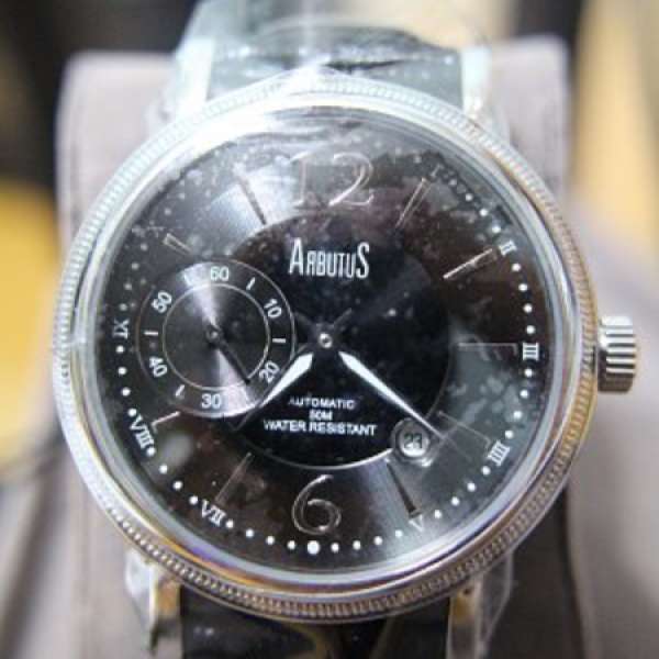 平放 全新 ARBUTUS 自動機械機蕊腕錶 Automatic Watch