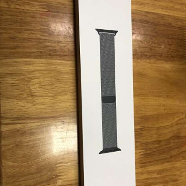 Apple Watch Milanese Strap 黑色鋼織錶帶 44mm 正版 95%new