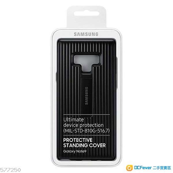 原廠 Samsung Galaxy Note 9 Protective Stand Cover Case - Black