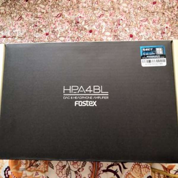 Fostex hpa4bl dac&headphone amplifier行貨99%