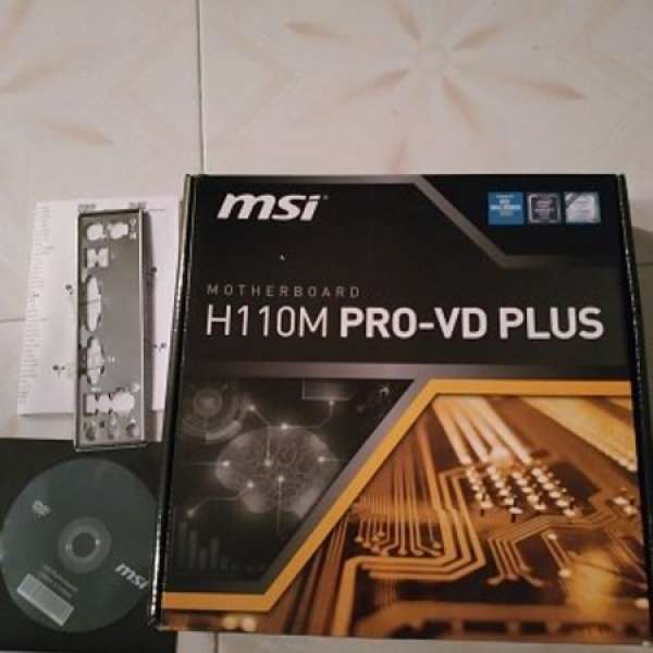 出售全新 MSI H110M PRO-VD PLUS 底板