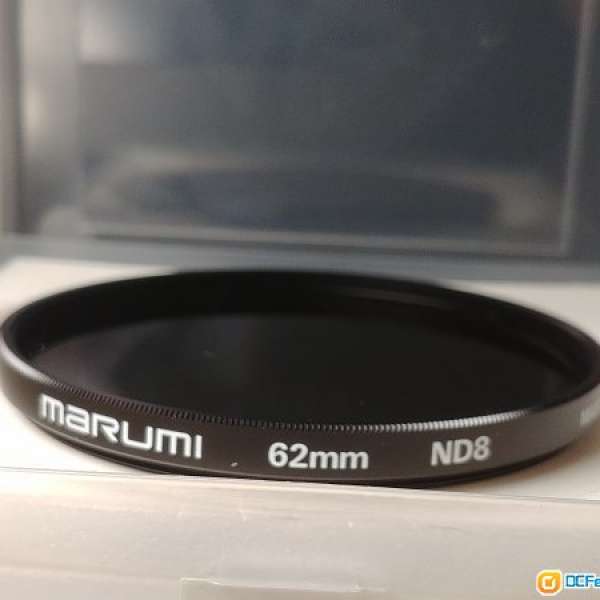 Marumi 62mm ND8 Filter 減光濾鏡 made in japan