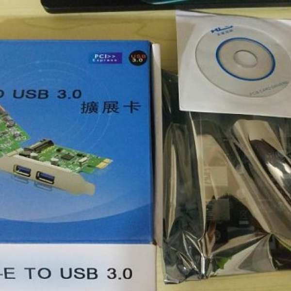 全新未開封ACS PCI-E to USB3.0 擴展卡