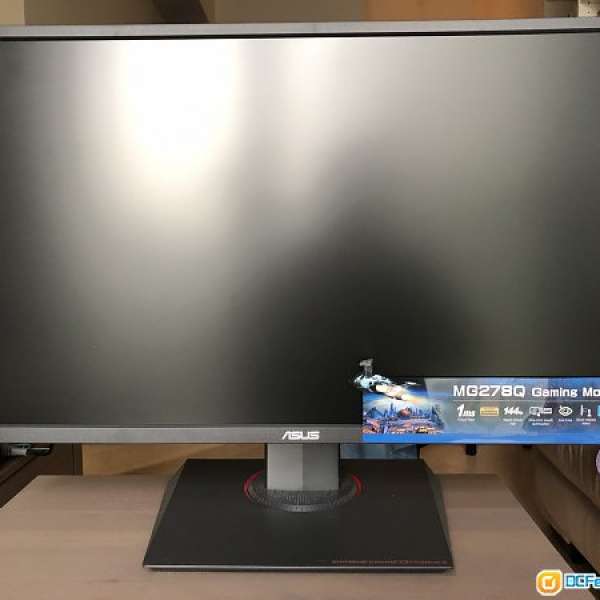 27” 2K Monitor ASUS MG278Q 99%新買2個月