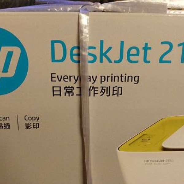 HP Deskjet 2130 大特價$199 原廠全新 all-in-one Printer (scan, print copy) 影印機
