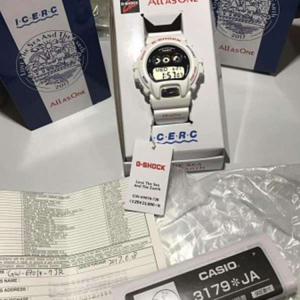 最新6月17號日本出售 GW-6901K-7JR LOVE THE SEA AND THE EARTH 海洋特別版 G shock