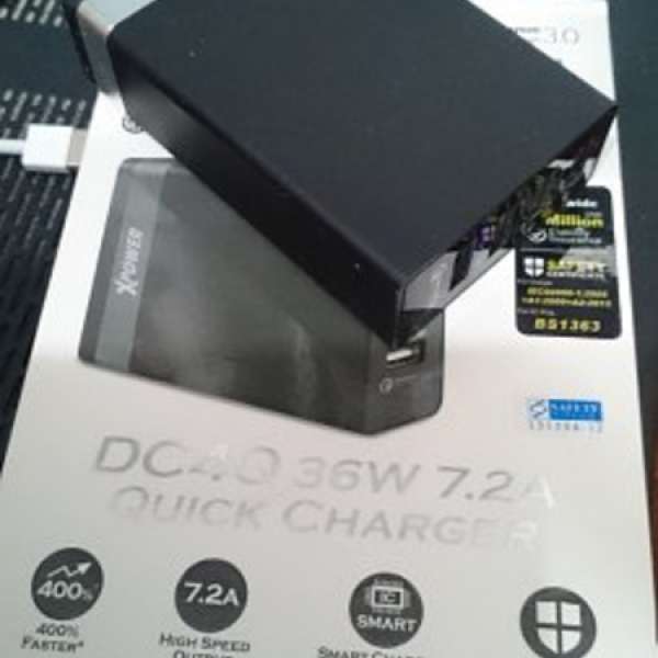 xpower DC4Q 36W 7.2A QUICK CHARGER