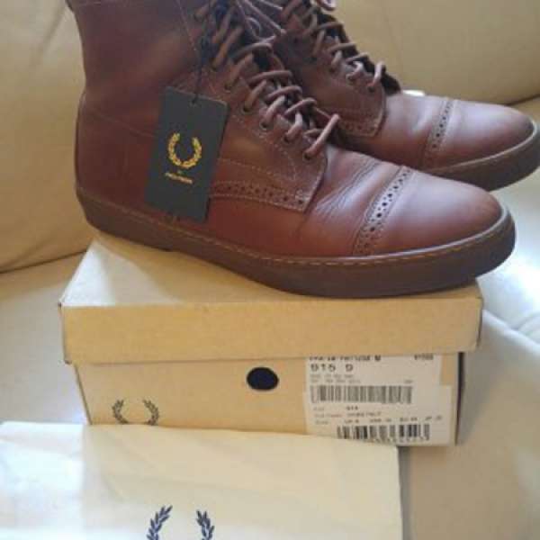 Fred Perry 牛皮boot