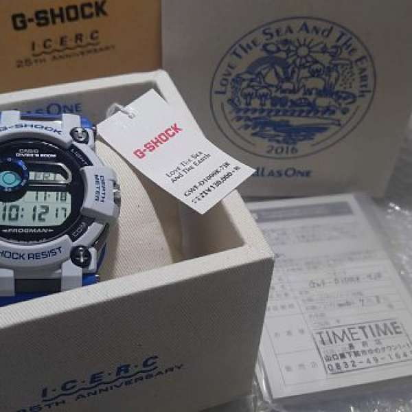 Frogman GWF-D1000K-7JR 25TH 海洋蛙(限量1500隻) G Shock