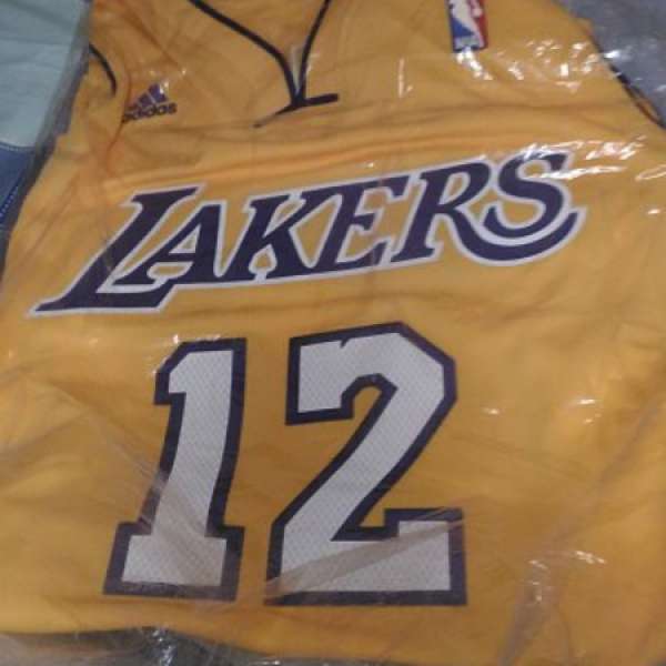 Adidas Revolution 30 L.A. Lakers Dwight Howard Jersey Size L