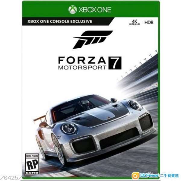 全新未開 xbox one x Forza 7 Motorsport 極限競速 實體碟版 xb1 獨家專玩