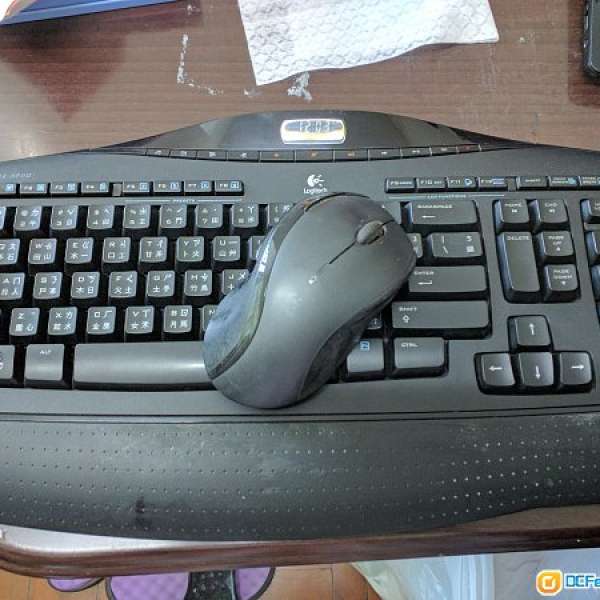 Logitech 無線keyboard Mouse 套裝 MX3200 送馬會藍芽keyboard