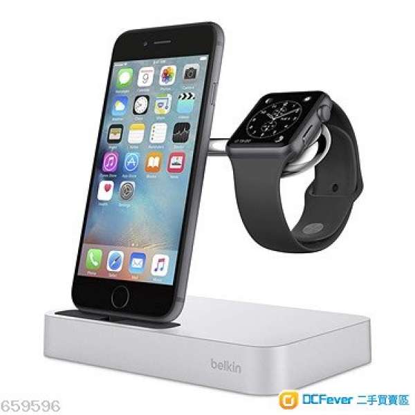 Belkin Valet 充電底座 Apple Watch 及 iPhone 唯一為 Apple Watch 量身定做的充電...