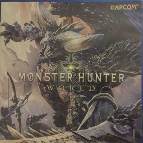 PS4 Monster Hunter World 99% New